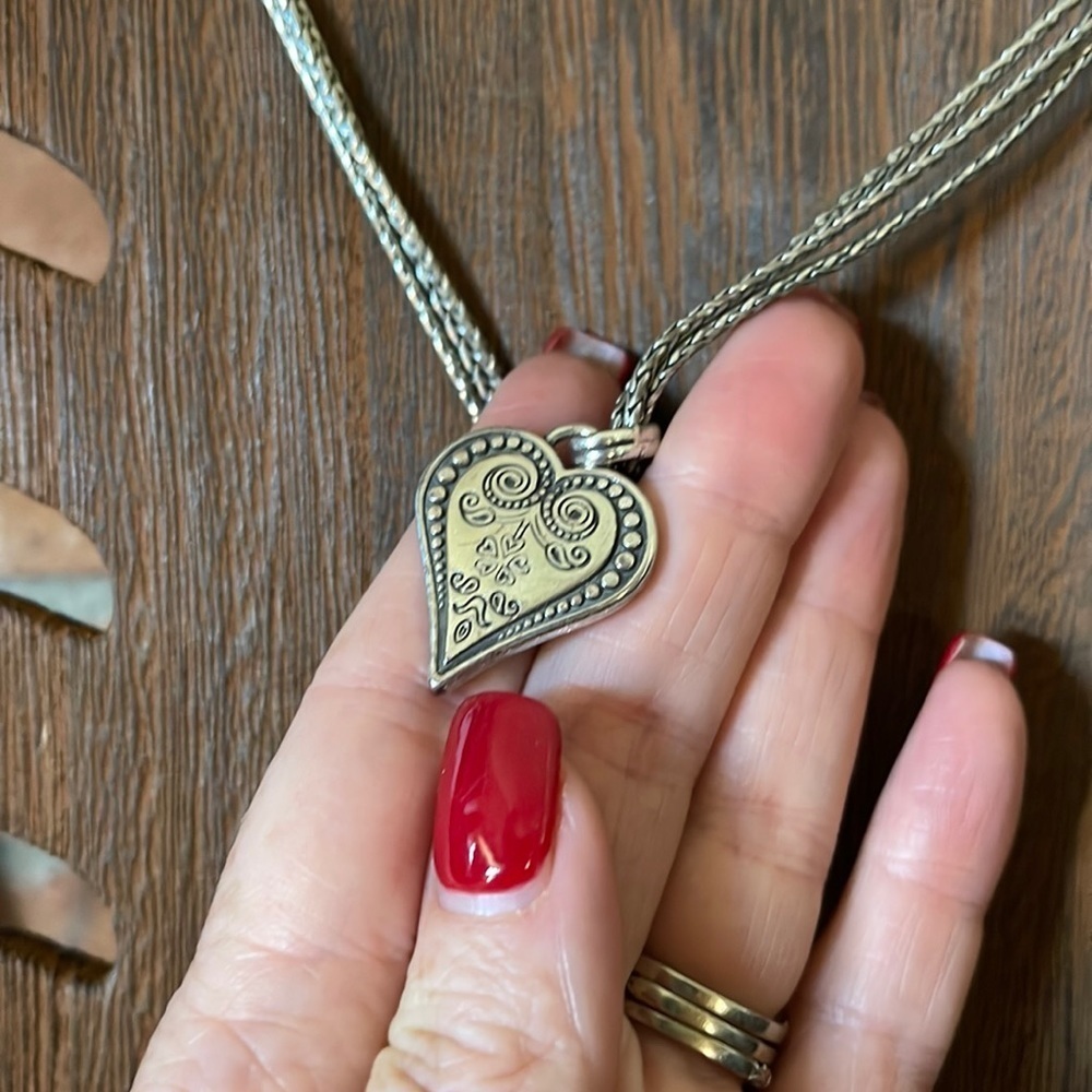 Brighton Ophelia French Quarter Heart Necklace - Picture 3 of 6